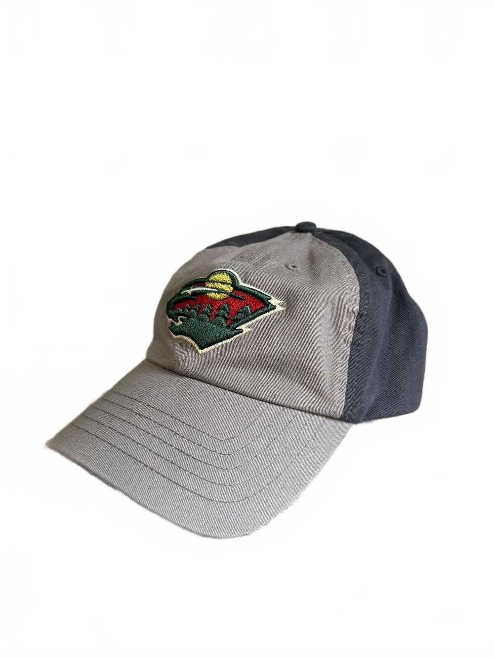 Minnesota Wild Gray NHL Hockey Strapback Hat